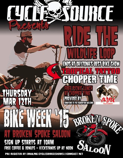 Broken Spoke Saloon - Daytona Bike Week Schedule